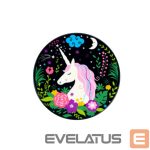 Universāls turētājs (Popsocket) iLike  Universal Pop Holder Unicorn Black