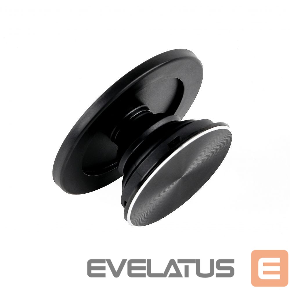 Universāls turētājs (Popsocket) iLike Universal Pop Holder Magnetic Black