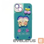 Maciņš austiņām iLike Samsung Galaxy A34 EPOXY CARTOON COVER Blue