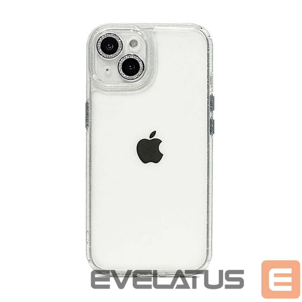 Aizmugurējais vāciņš iLike Apple iPhone 15 Pro Max STARS LENS ACRYLIC COVER White
