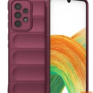 Aizmugurējais vāciņš iLike Samsung Galaxy A33 5G Shield Case flexible armored Plum