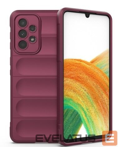 Aizmugurējais vāciņš iLike Samsung Galaxy A33 5G Shield Case flexible armored Plum