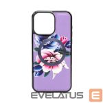 Aizmugurējais vāciņš Evelatus Apple iPhone 15 Pro Max Wallet and Slim Cover Case Purple