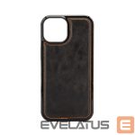 Aizmugurējais vāciņš Evelatus Apple iPhone 15 Magnet zip Pocket Case Zipper Design Black