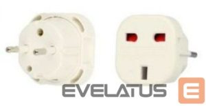 Parveidotājs iLike  UK/EU CHARGER ADAPTER White