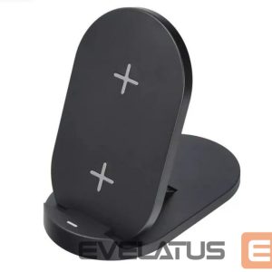 Bezvadu lādētājs CP  15W Wireless Stand Charger Magsafe Black