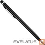 Zīmulis iLike  PN1 Universal 2in1 Capacitive Touch Stylus with Pen (Smartphone and Tablet PC) Black