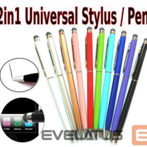 Zīmulis iLike Universal PN1 Universal 2in1 Capacitive Touch Stylus with Pen (Smartphone and Tablet PC) Purple
