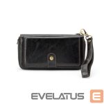 Maciņš universāla kabata Evelatus Universal Multifunctional Wallet Wristband Leather Black