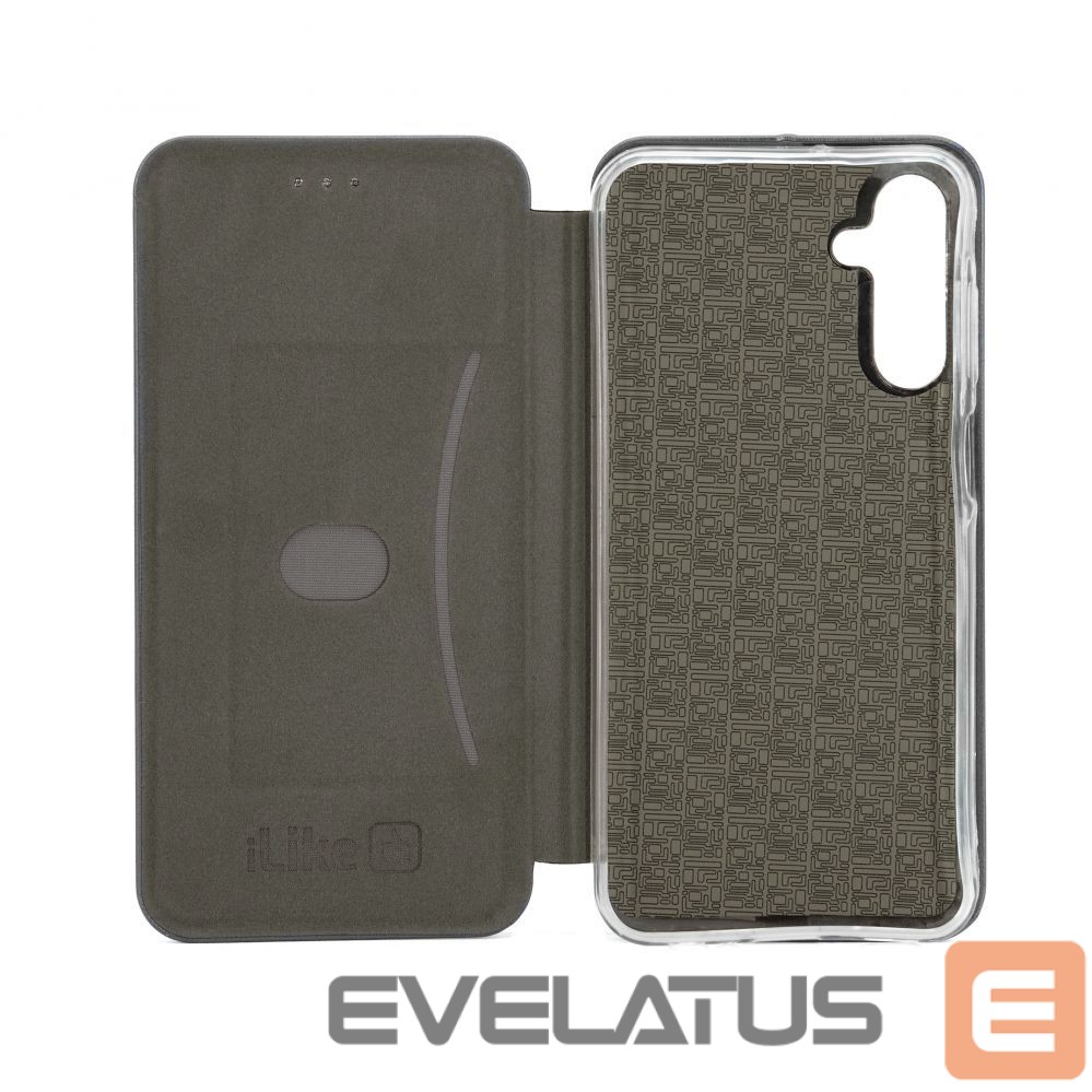 Atveramie maciņi iLike Samsung Samsung Galaxy A35 Book Case Black