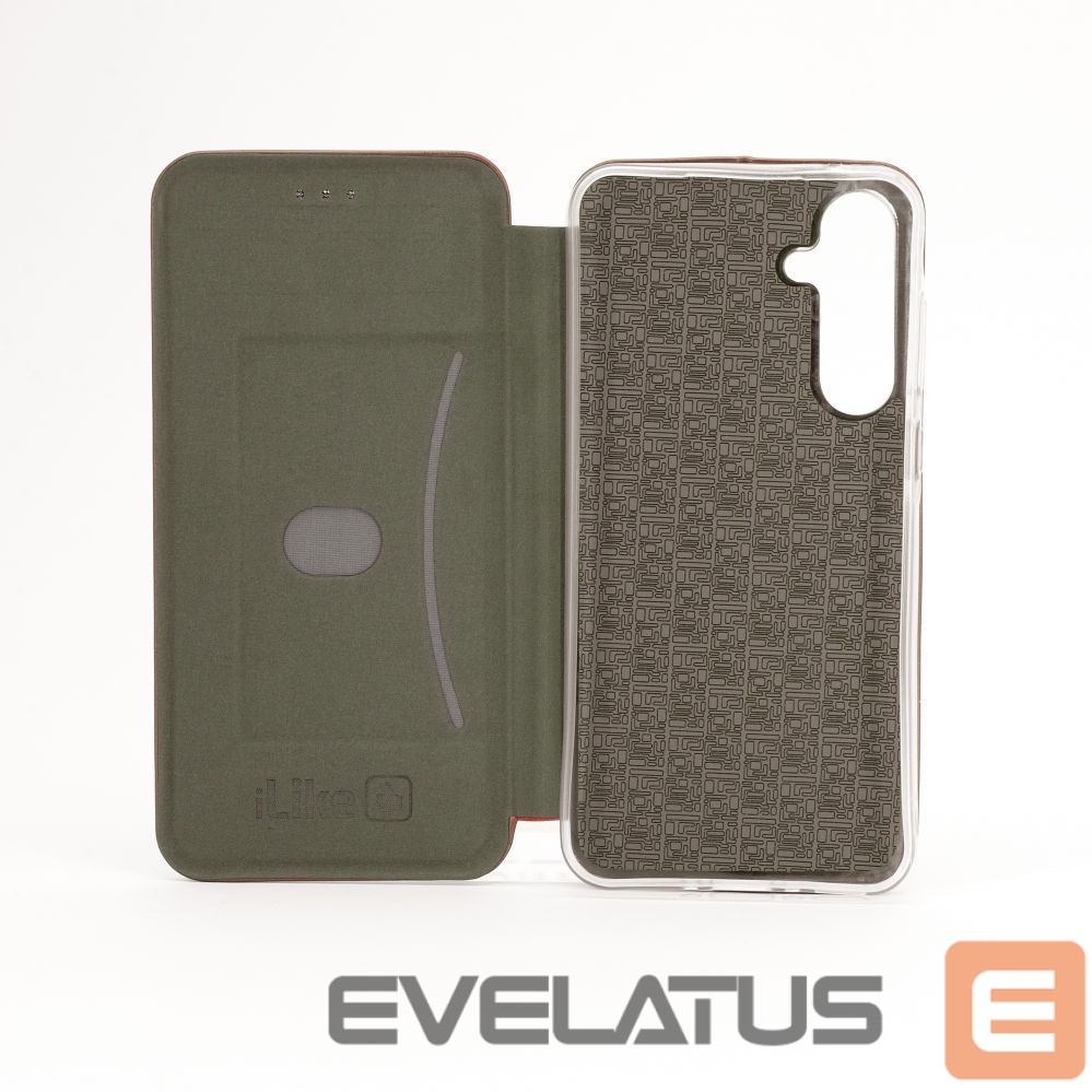 Atveramie maciņi iLike Samsung Galaxy A35 Book Case Plum