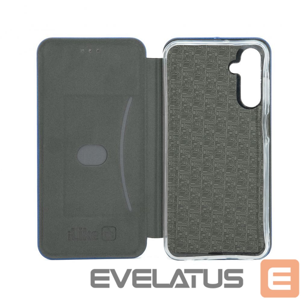 Atveramie maciņi iLike Samsung Galaxy A55 Book Case Midnight Blue
