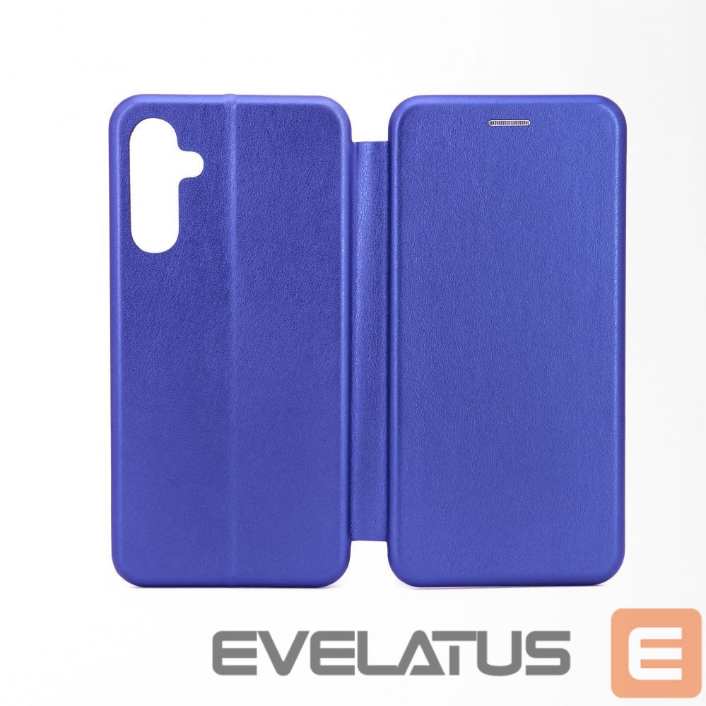 Atveramie maciņi iLike Samsung Galaxy A55 Book Case Midnight Blue