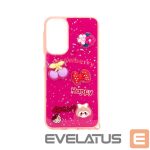 Aizmugurējais vāciņš iLike Samsung Galaxy A15 EPOXY CARTOON COVER Rose Red