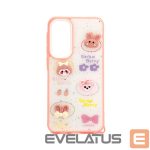 Aizmugurējais vāciņš iLike Samsung Galaxy A55 EPOXY CARTOON COVER White Pink