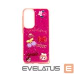 Aizmugurējais vāciņš iLike Samsung Galaxy A55 EPOXY CARTOON COVER Rose Red