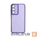 Aizmugurējais vāciņš iLike Samsung Galaxy A55 Transparent Case and Camera Protection Purple