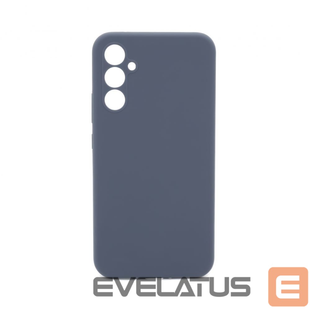 Aizmugurējais vāciņš Evelatus Samsung Galaxy A15 Premium Soft Touch Silicone Case Midnight Blue