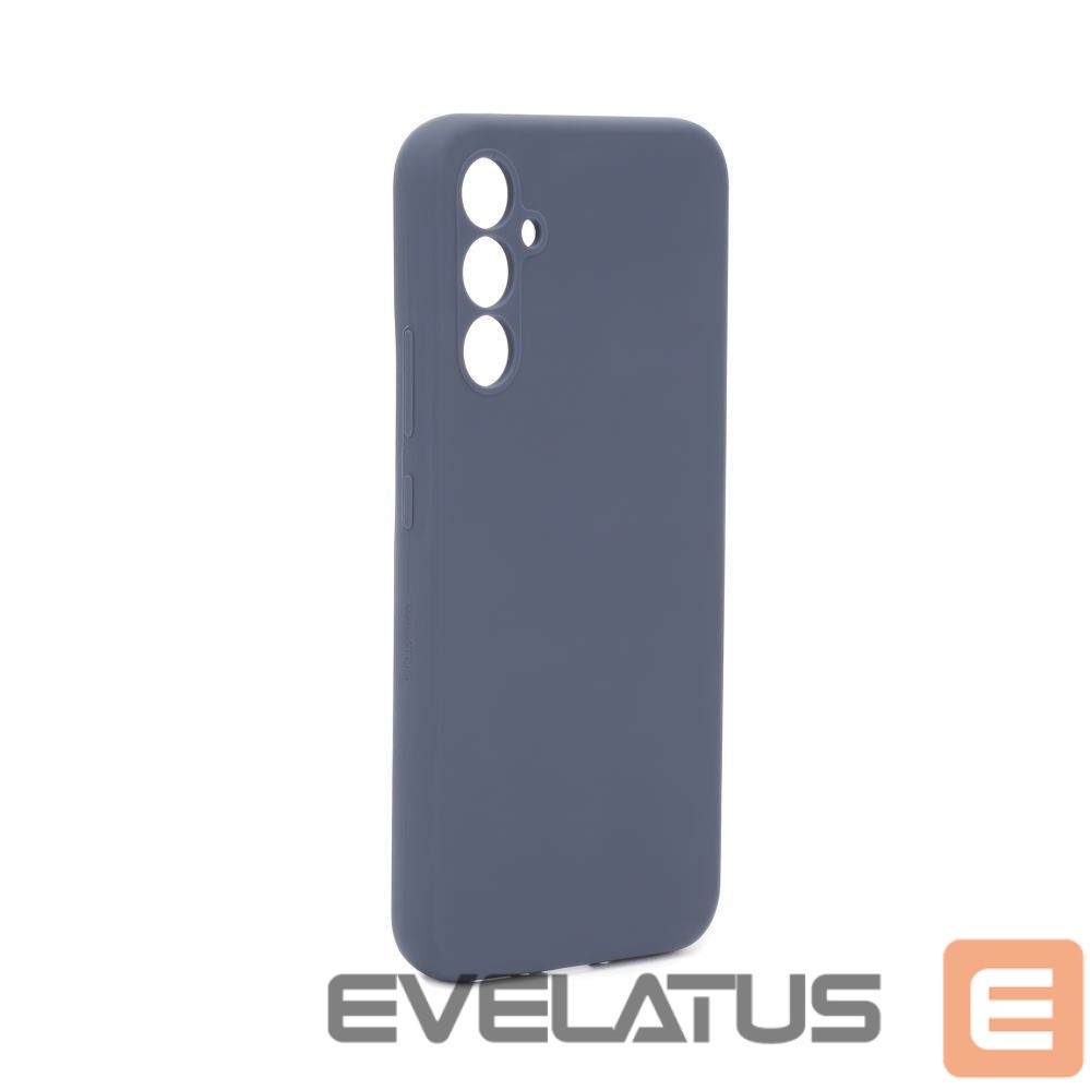 Aizmugurējais vāciņš Evelatus Samsung Galaxy A15 Premium Soft Touch Silicone Case Midnight Blue