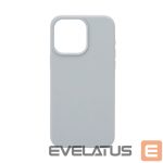 Aizmugurējais vāciņš Evelatus Apple iPhone 15 Pro Max Premium Magsafe Soft Touch Silicone Case New Function Grey Blue