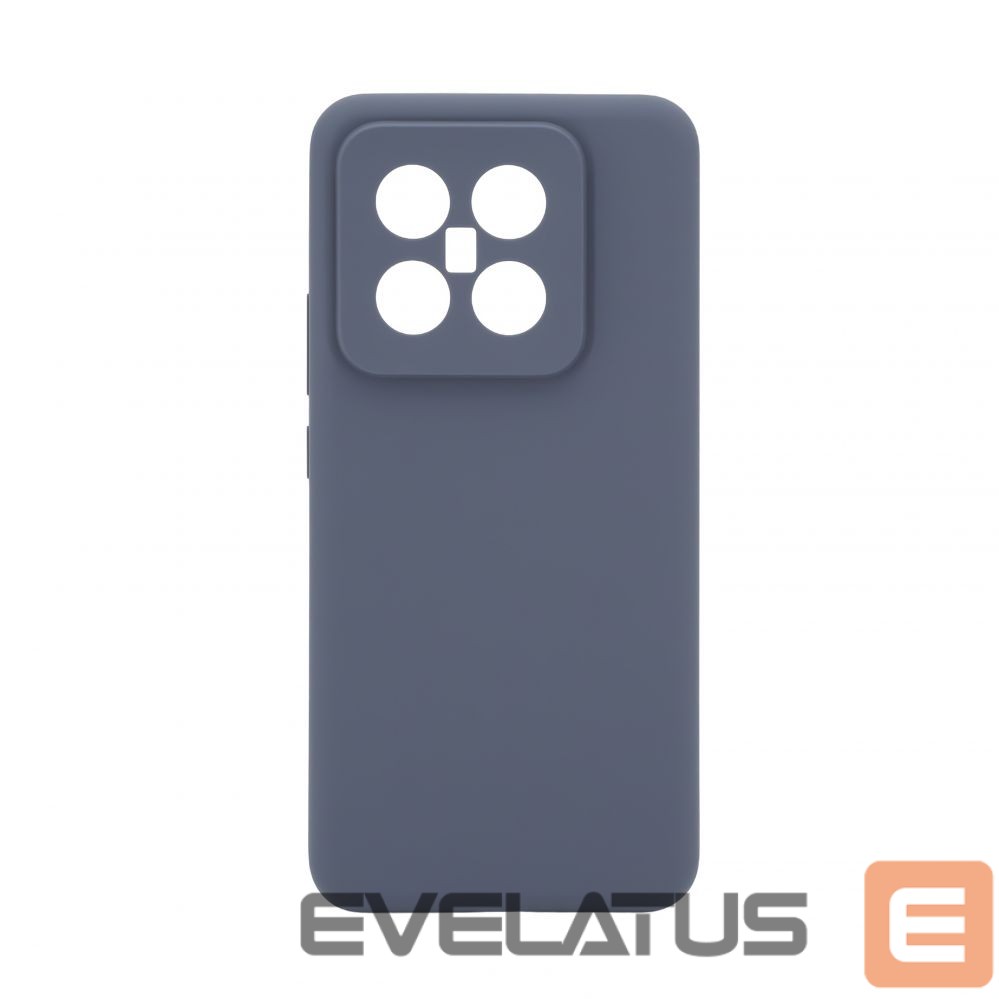 Aizmugurējais vāciņš Evelatus Xiaomi 14 Pro Premium Soft Touch Silicone Case Midnight Blue