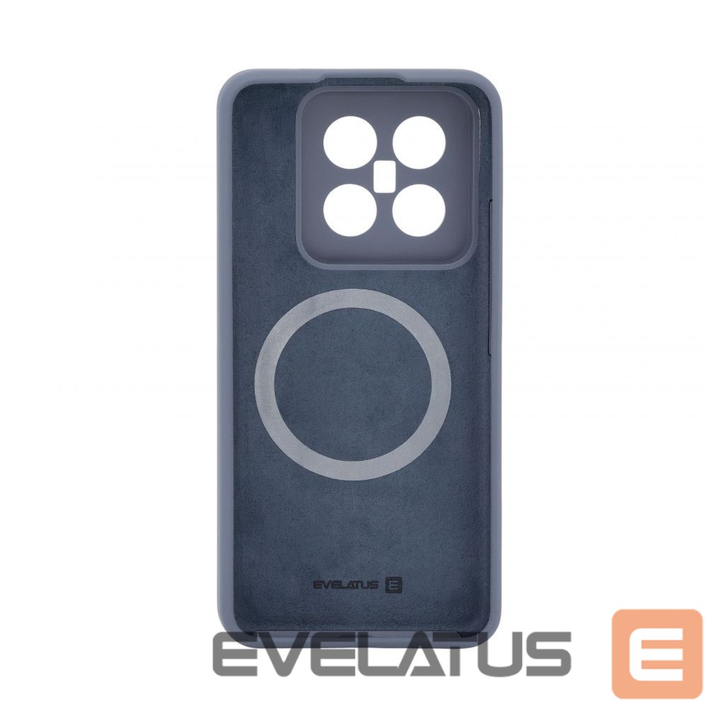 Aizmugurējais vāciņš Evelatus Xiaomi 14 Pro Premium Soft Touch Silicone Case Midnight Blue