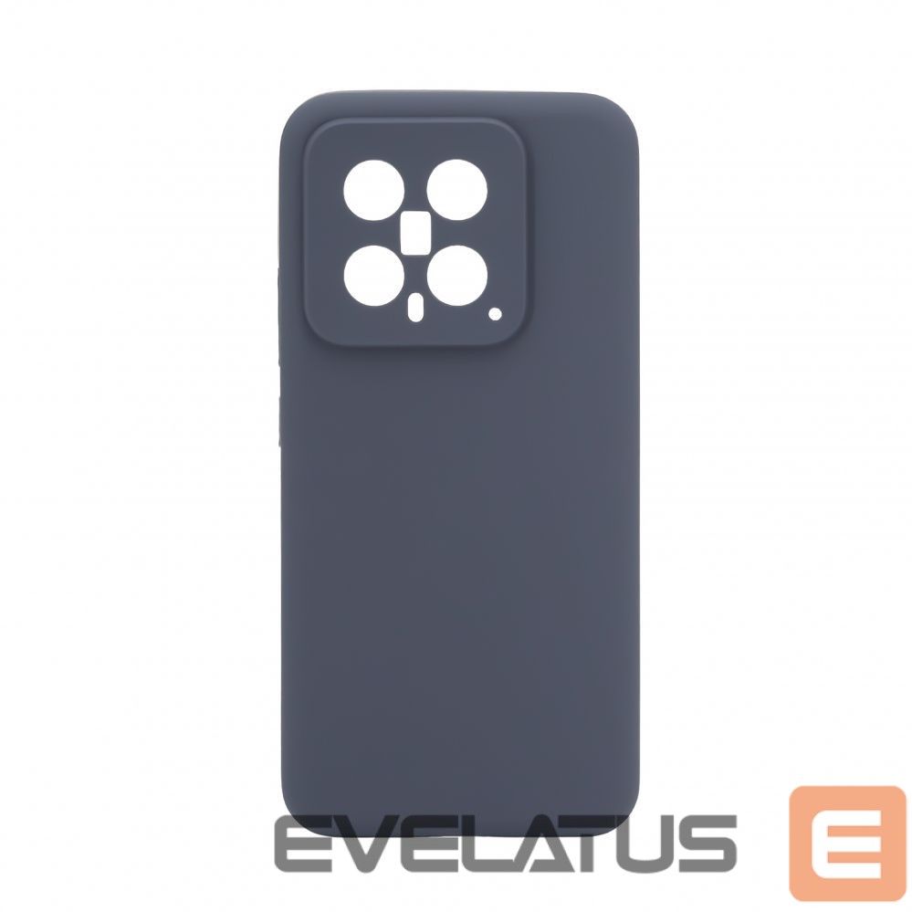 Aizmugurējais vāciņš Evelatus Xiaomi 14 Premium Soft Touch Silicone Case Midnight Blue