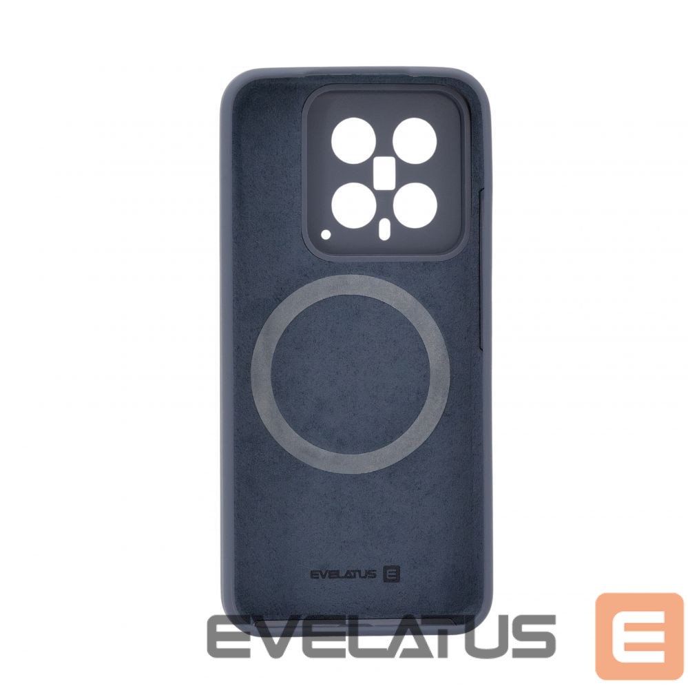 Aizmugurējais vāciņš Evelatus Xiaomi 14 Premium Soft Touch Silicone Case Midnight Blue