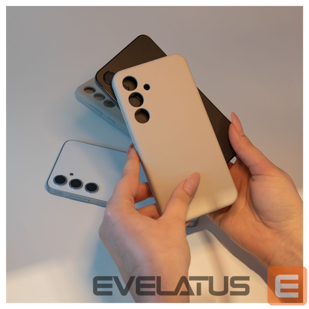 Aizmugurējais vāciņš Evelatus Samsung Galaxy S24 Premium Magsafe Soft Touch Silicone Case Grey