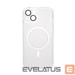 Aizmugurējais vāciņš Evelatus Apple iPhone 14 Clear Case With MagSafe and Camera Protection Transparent