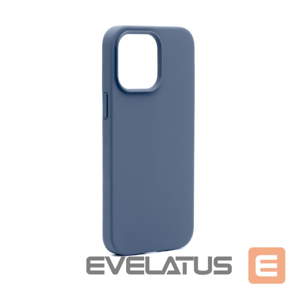 Aizmugurējais vāciņš Connect Apple iPhone 14 Pro Premium Magsafe Soft Touch Silicone Case New Function Midnight Blue