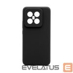 Aizmugurējais vāciņš Connect Xiaomi 14 Pro Premium Quality Magnetic Soft Touch Silicone Case Black