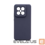 Aizmugurējais vāciņš Connect Xiaomi 14 Pro Premium Quality Magnetic Soft Touch Silicone Case Midnight Blue