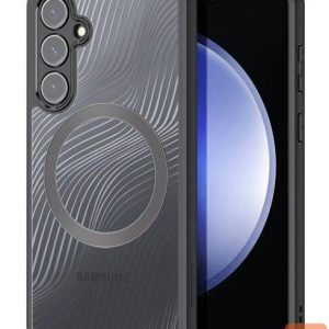 Aizmugurējais vāciņš Dux Ducis Samsung Galaxy S23 FE Aimo Mag armored case MagSafe Black