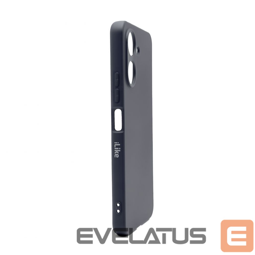 Aizmugurējais vāciņš iLike Xiaomi Redmi 13C 4G / Poco C65 Nano silicone case Midnight Blue