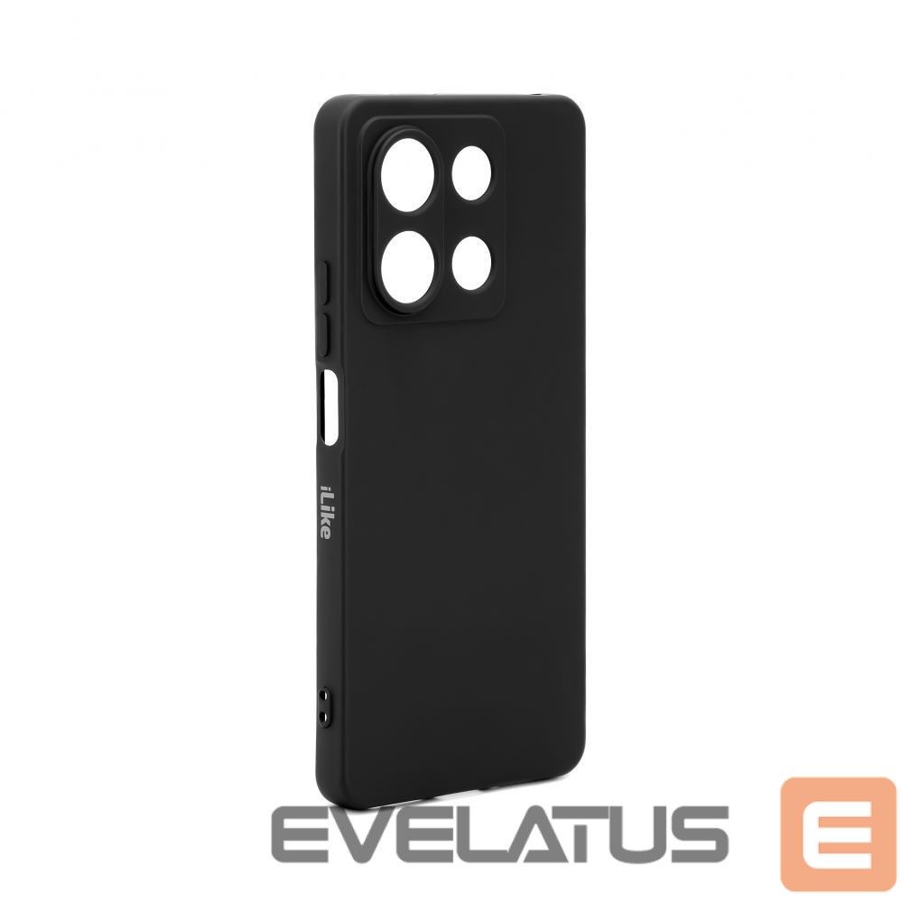 Aizmugurējais vāciņš iLike Xiaomi Redmi Note 13 5G Nano silicone case Black