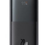 Ārējais akumulators Baseus  Bipow Pro Power Bank 10000mAh 20W black with USB Type A - USB Type C 3A 0.3m cable Black