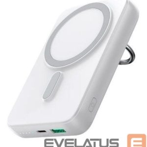 Ārējais akumulators Joyroom  power bank 10000mAh Joyroom JR-W050 20W MagSafe with ring and stand White