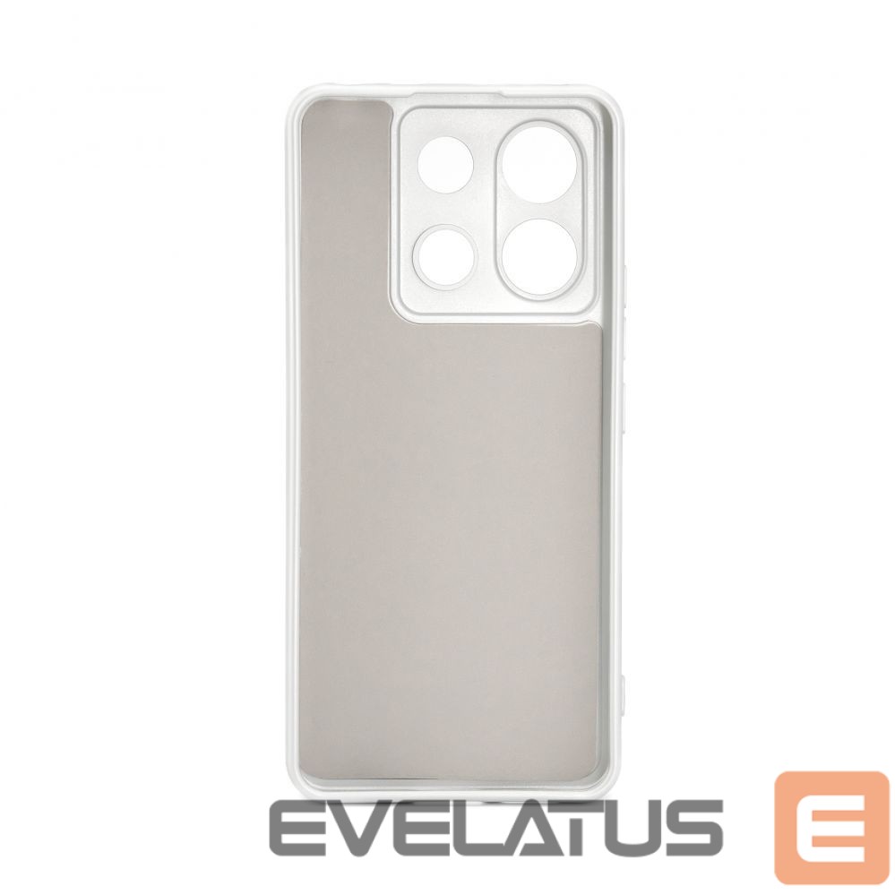 Aizmugurējais vāciņš iLike Xiaomi Poco X6 Nano silicone case Silver