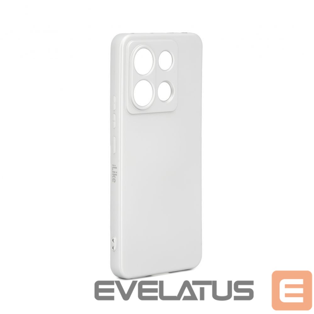 Aizmugurējais vāciņš iLike Xiaomi Poco X6 Nano silicone case Silver
