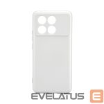 Aizmugurējais vāciņš iLike Xiaomi Poco X6 Pro Nano silicone case Silver