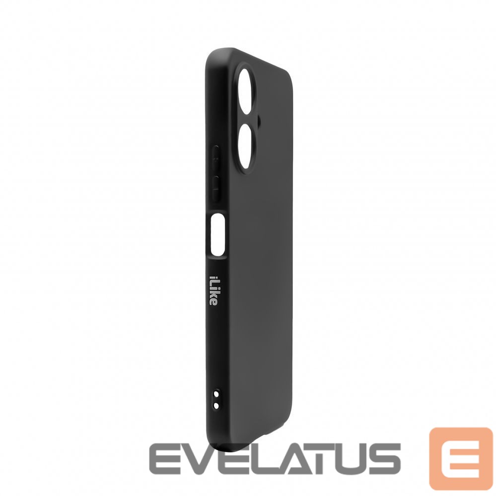 Aizmugurējais vāciņš iLike Xiaomi Poco M6 Nano silicone case Black