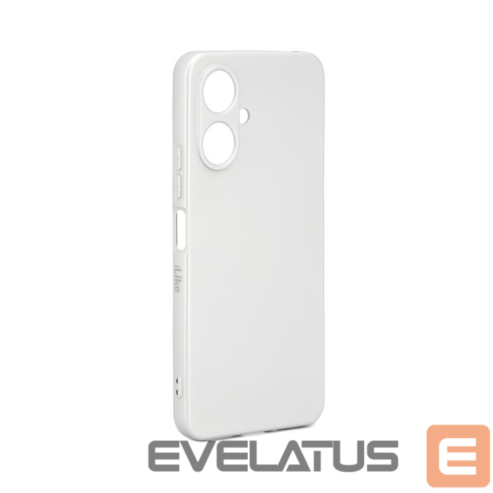 Aizmugurējais vāciņš iLike Xiaomi Poco M6 Nano silicone case Silver