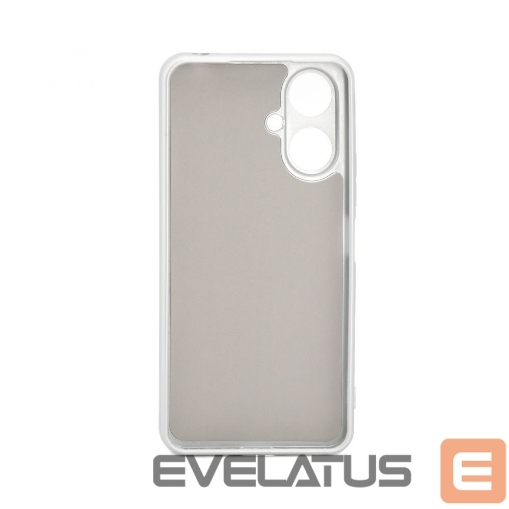Aizmugurējais vāciņš iLike Xiaomi Poco M6 Nano silicone case Silver