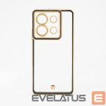 Aizmugurējais vāciņš iLike Xiaomi Poco X6 Pro TPU+PC With Camera Protective Transparent Black