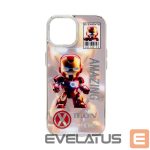 Aizmugurējais vāciņš iLike Apple iPhone 15 PC Silicone Case Iron Boy