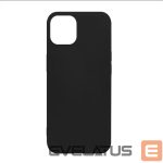 Aizmugurējais vāciņš Evelatus Apple iPhone 13 Pro Premium Soft Touch Silicone Case Black