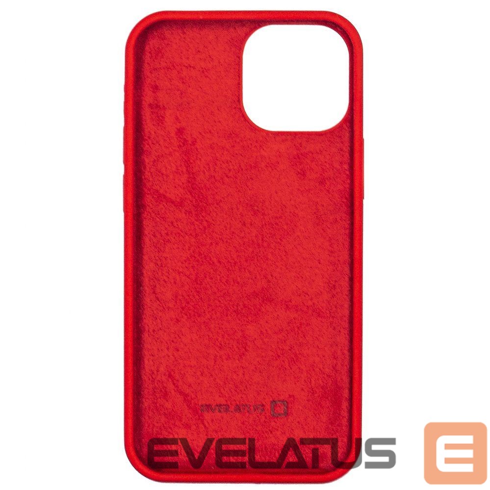 Aizmugurējais vāciņš Evelatus Apple iPhone 13 Pro Premium Soft Touch Silicone Case Carmine