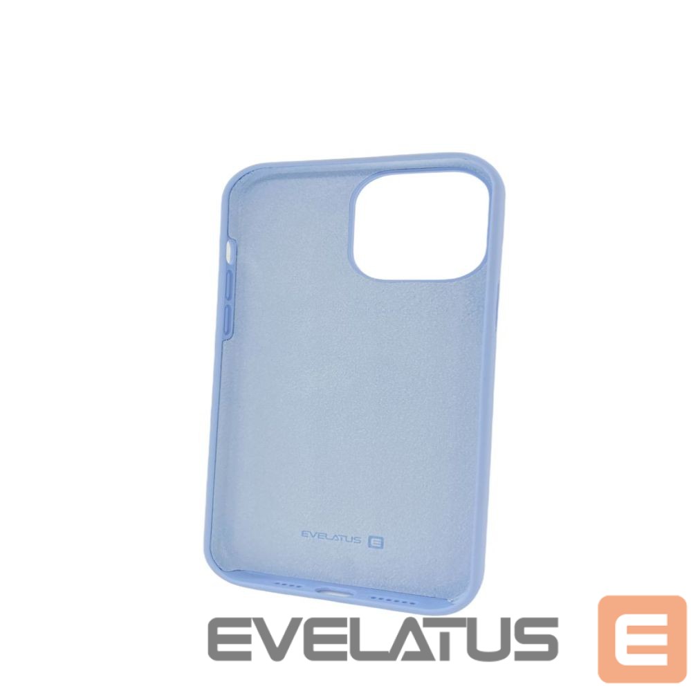 Aizmugurējais vāciņš Evelatus Apple iPhone 13 Pro Max Premium Soft Touch Silicone Case Pale Purple