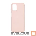 Aizmugurējais vāciņš Evelatus Samsung Galaxy A03s Nano Silicone Case Soft Touch TPU Beige